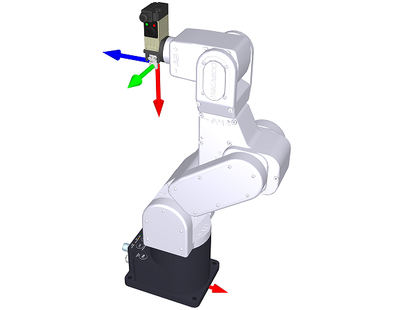 robot 6 truc voi camera