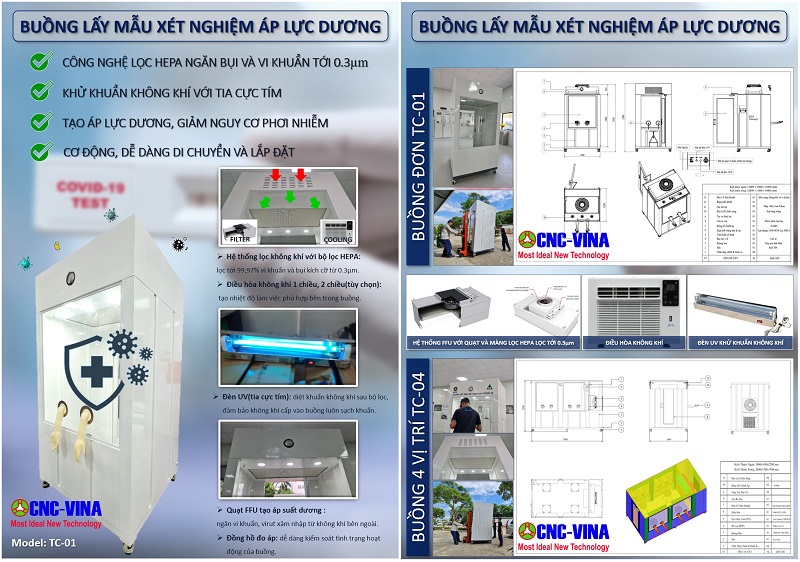 buong lay mau xet nghiem di dong CNC-VINA